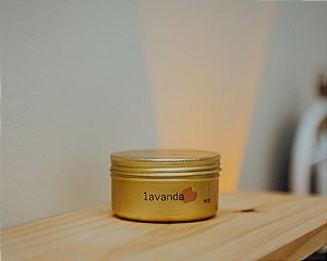 Vela aromática lavanda 90g pocket | bemthivi