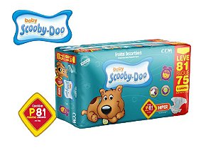 Fralda Baby Scooby-Doo - Hiper Pacote