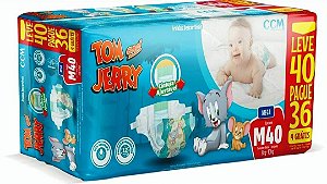 Fralda Tom e Jerry - Mega Pacote