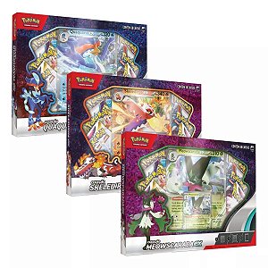 Pokemon tcg Box Deoxys ou Zeraora vmax e V-Astro Deck Copag em