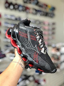 Mizuno Prophecy X Preto e Vermelho