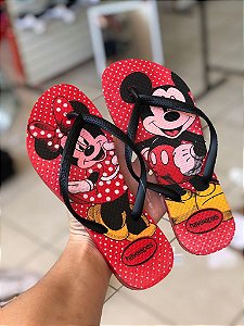 Chinelo Minnie Vermelho