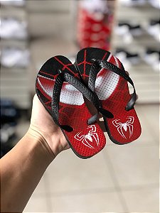 Chinelo Homem Aranha