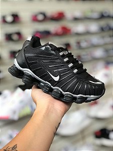 Nike 12 Molinhas Preto e Prata