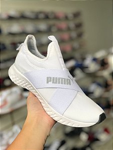 Puma Elástico Branco