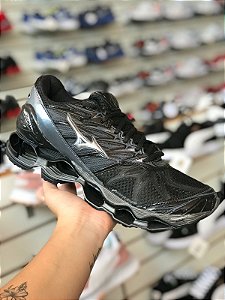Mizuno Wave Prophecy 7 Preto e Cinza