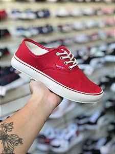 Tênis Redley Casual Feminino Vermelho