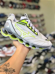 Mizuno Prophecy 11 Branco e Verde Neon