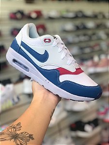 Tênis Nike M1 Branco e Azul