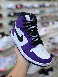Nike Jordan Branco e Roxo