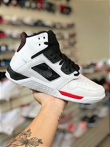 Nike Air Jordan Retro 4 Branco e Vermelho