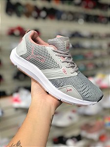 Puma Fit+ Cinza e Rosa