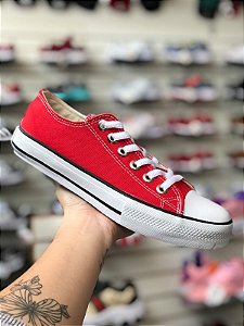 All Star Lona Vermelho