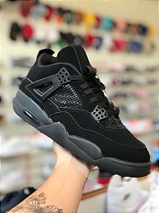 Nike Air Jordan Retro 4 Preto