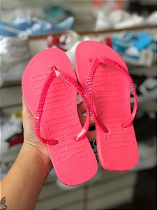 Chinelo Santa Lolla Rosa Neon