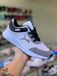 Tênis Pum@ Redinha Branco e Preto