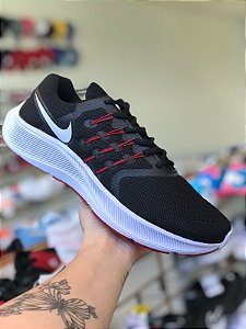 NK Zoom Cordinha Preto e Vermelho