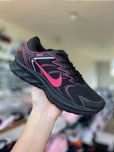 NK Fly Running Preto e Rosa