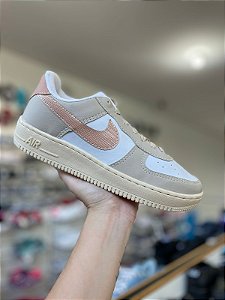 Nike Air Force Medalha Bege e Rosê