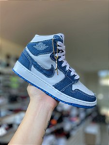 NK Jordan Branco e Jeans