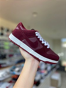 NK Dunk Low Pro Vinho