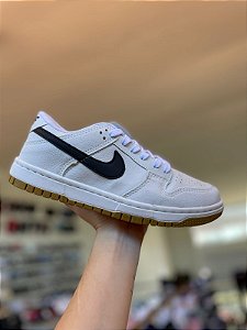 NK Dunk Low Pro Premium-Branco e Preto