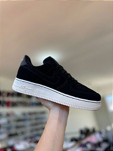 NK Air Force Premium Camurça-Preto e Bege