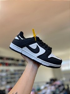 NK Dunk Low Pro Premium-Preto e Branco