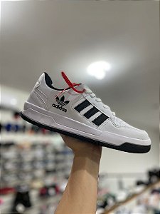 Adidas Fórum Premium-Branco e Preto