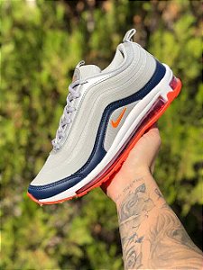 Air Max 97 Cinza e Laranja