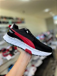 Puma Premium Preto e Vermelho