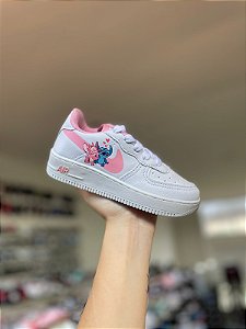 NK Air Infantil Stith-Branco e Rosa