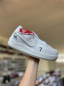 NK Air Force Premium-Branco e Dourado