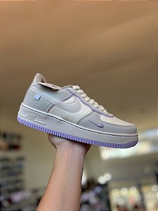 NK Air Force Super Premium-Bege e Lilás