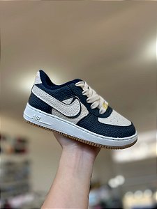 NK Air Force Croco Azul e Bege- Infantil