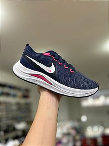 NK Free- Azul Marinho e Rosa