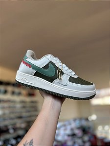 NK Air Force 07 LX Importado- Bege e Verde