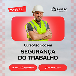 Curso Técnico em Segurança do Trabalho EaD