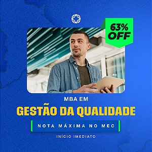 MBA Gestão da Qualidade EaD