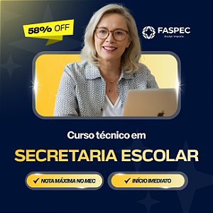 Curso Técnico em Secretaria Escolar EaD