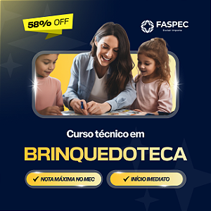 Curso Técnico em Brinquedoteca e Ludoteca EaD