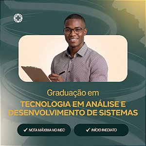 Graduação em Tecnologia em Análise e Desenvolvimento de Sistemas - EaD