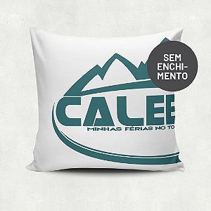 Capa Almofada Calebe Branca - Linha IASD