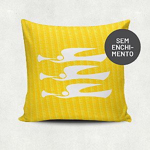 Capa Almofada Símbolos JA (3 Anjos) Logo Estilizado - Linha IASD