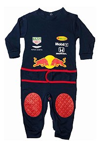 Macacão De Bebê Red Bull Fórmula 1
