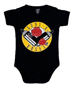 Body De Bebe Temático Mesversario ( Guns N Roses )