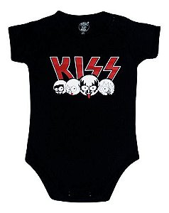 Body De Bebe Temático Mesversario ( Kiss )