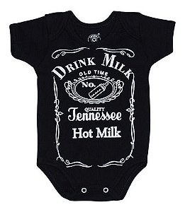 Body De Bebe Temático Mesversario ( Drink Milk )