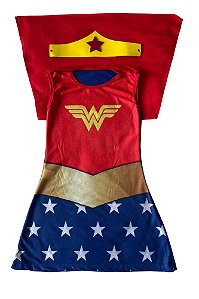 FANTASIA VESTIDO INFANTIL M. MARAVILHA