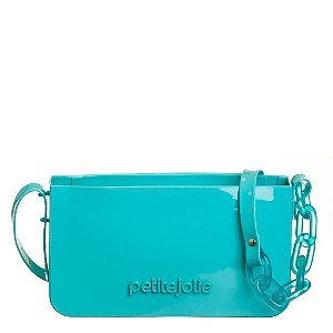 Bolsa Petite Jolie Mika PJ10617 - Turquesa Translucido